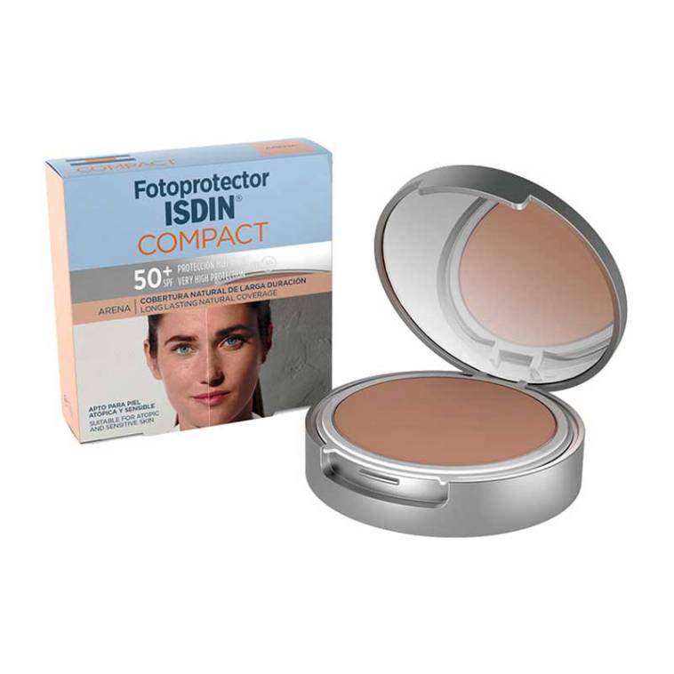 Maquillaje Compacto Fotoprotector Isdin Compact SPF50+