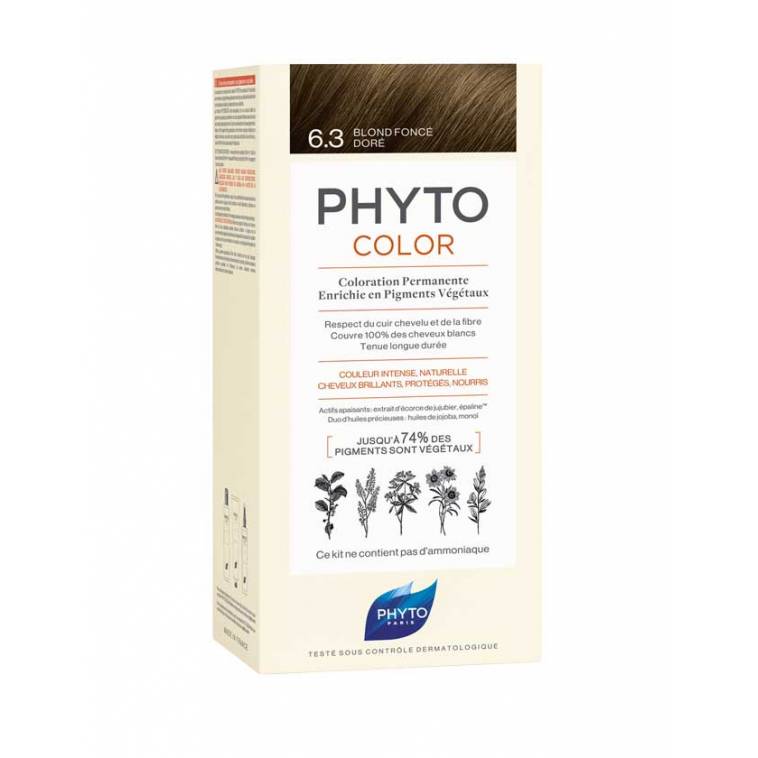 phytocolor 6.3 Rubio Oscuro Dorado
