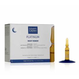 Martiderm Platinum NIght Renew Ampollas 30 ampollas